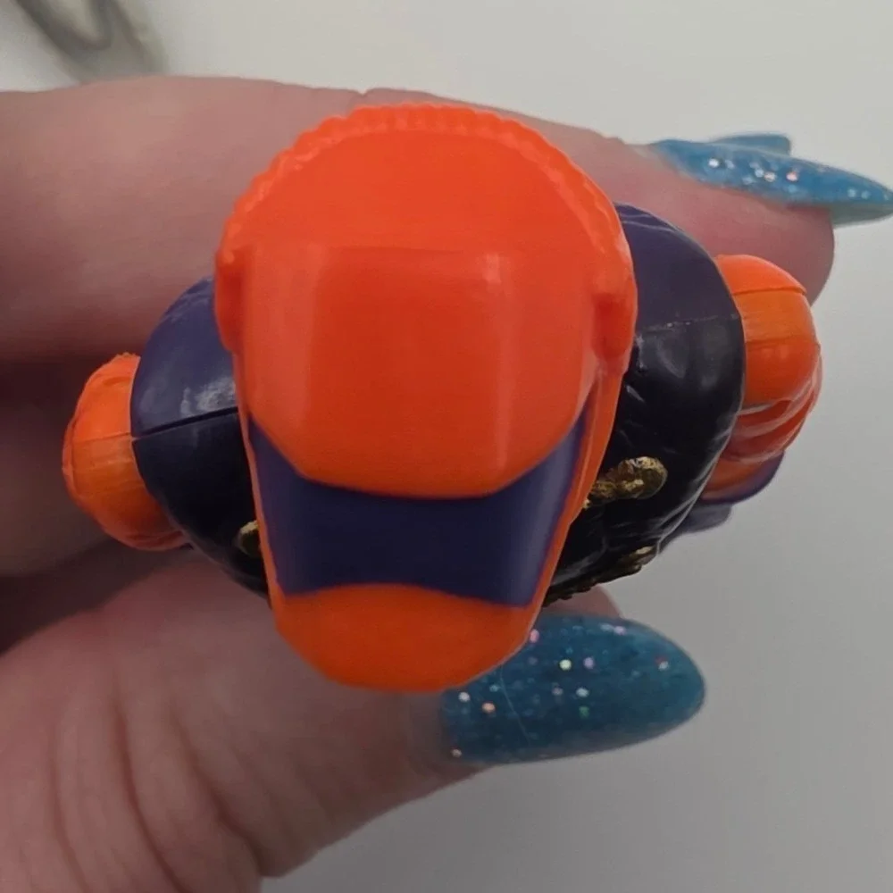 Hasbro G.I. Joe Action Figure 3.75in Orange Purple Fair 1989 Annihilator Toy